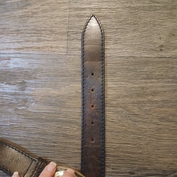 Brighton Heart Soul Love Honor Leather Belt. - Picture 10 of 15